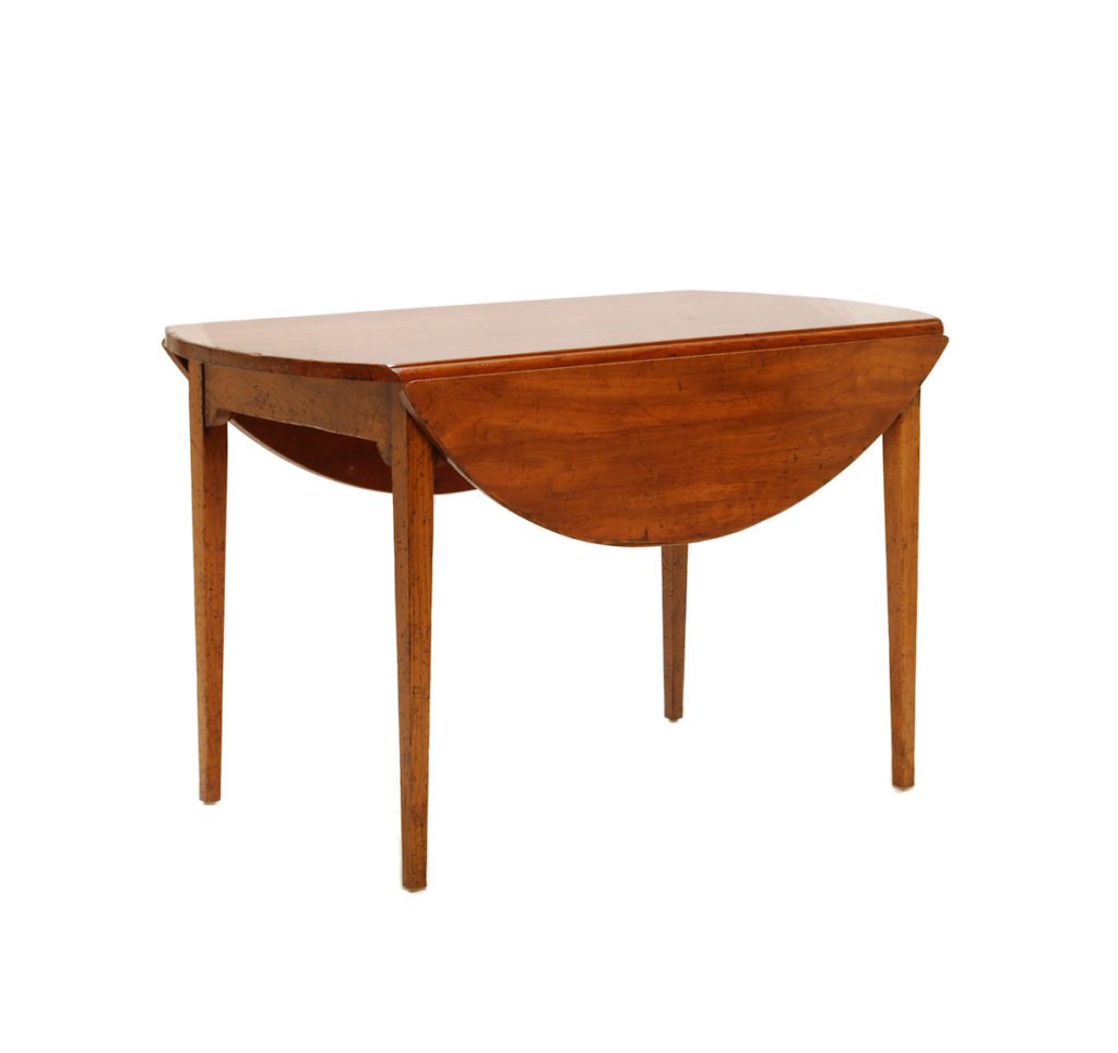 Cherry drop leaf dining table